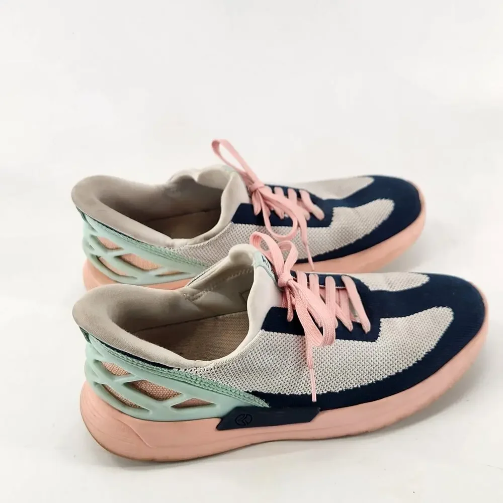 Kizik Athens Sneakers Unisex Size M 8.5 W 10 Knit Lace Up Trainers Rabbit Foam